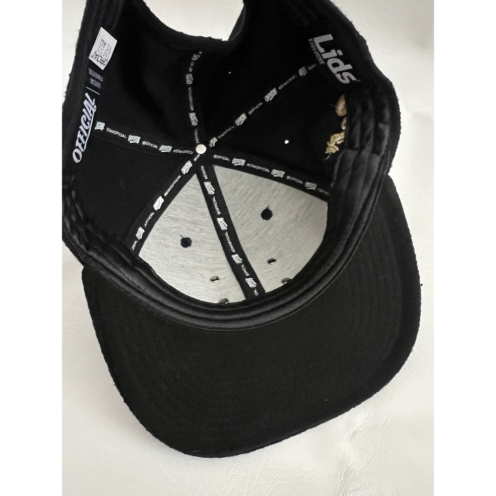 California Republic Black Gold Plaque Bear Logo Hat Cap Lids Exclusive - Picture 7 of 10